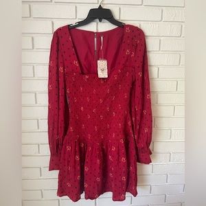 Free People Smocked Dress
